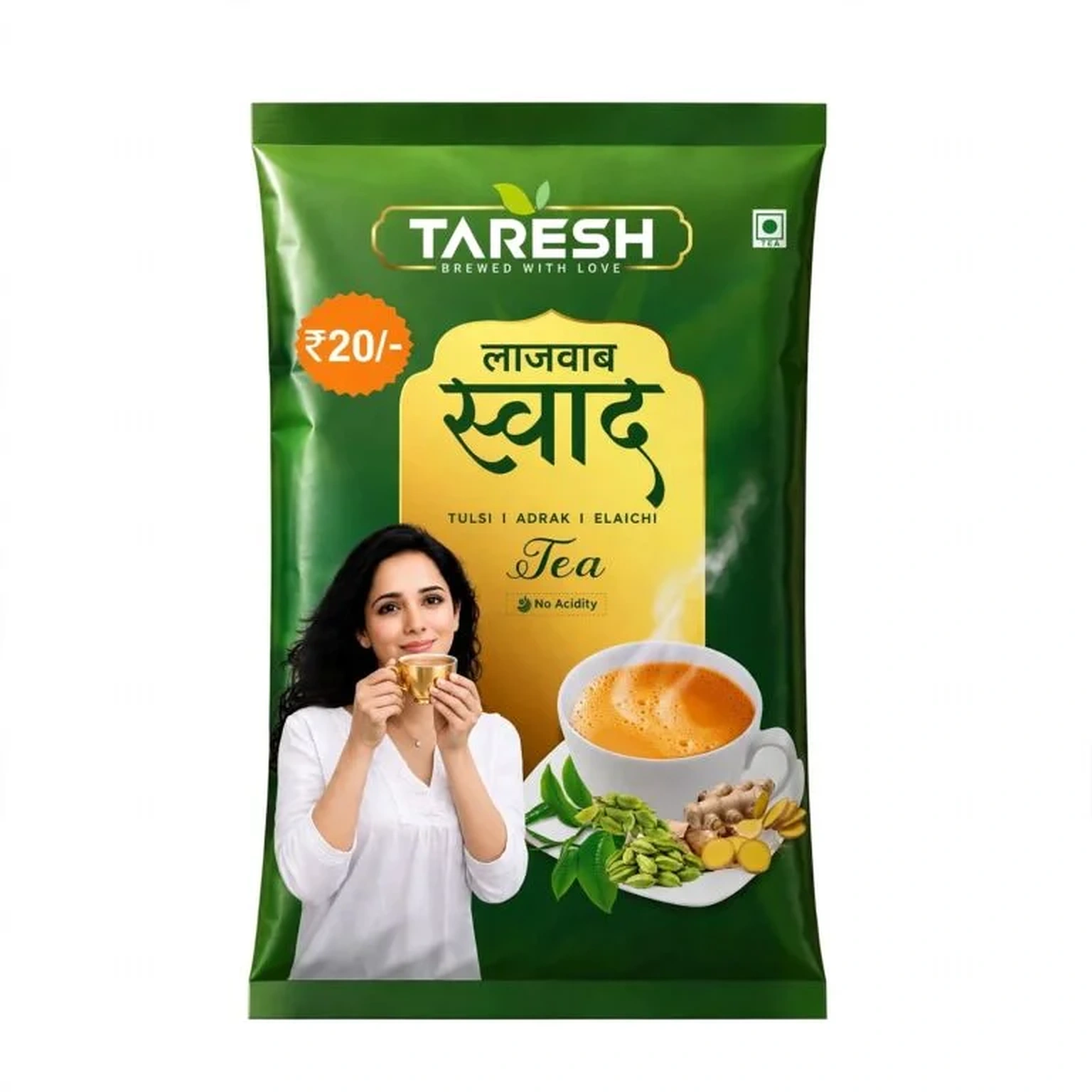 Taresh Gold 20 rupee tea pack